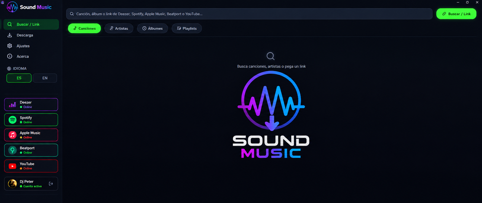 Sound Music App Preview